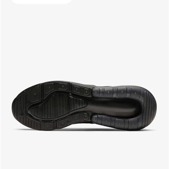 Nike Air Max 270 Men's Triple Black Athletic Running Shoes size 14/13 NEW - Picture 10 of 11